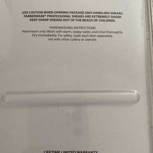 Farberware profesional kitchen shears with blade cover - Picture 2 of 4